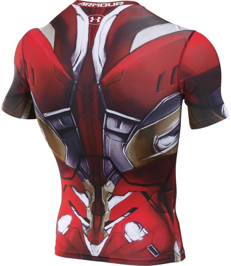 Under Armour Iron Man Suit SS - Ubrania męskie do badmintona - sklep