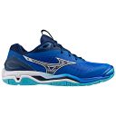 Mizuno Wave Stealth 6 Mugen Blue / White / Estate Blue