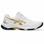 ASICS Netburner Ballistic FF 3 White / Pure Gold