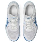 ASICS Upcourt 6 White / Blue Coast