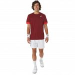 ASICS Court SS Top Beet Juice / Classic Red