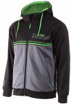 Prince FULL ZIP HOODIE Gray/Black/Green