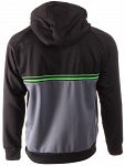 Prince FULL ZIP HOODIE Gray/Black/Green