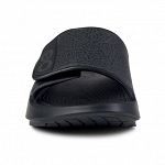 OOFOS OOahh Sport Flex Recovery Sandals Black Labirynth