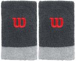 Wilson Extra Wide Wristband Grey