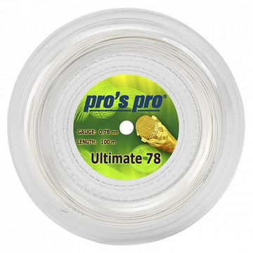 Pro's Pro Ultimate 78 White - Rolka 100m
