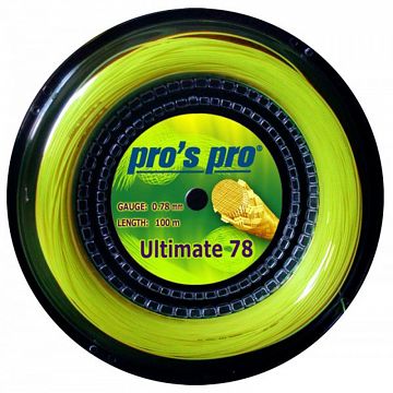 Pro's Pro Ultimate 78 Neon Yellow - Rolka 100m