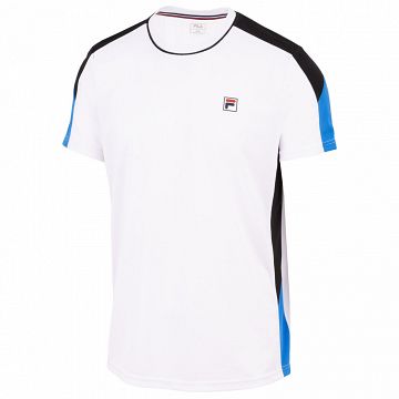 FILA T-Shirt Gabriel White / Simply Blue