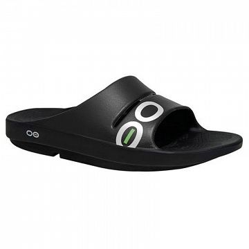 OOFOS OOah Sport Recovery Sandals Black