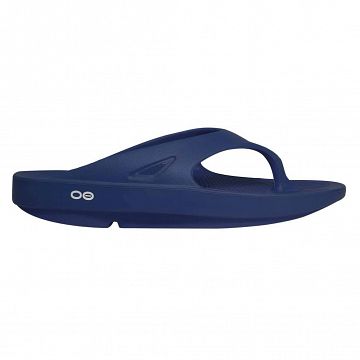 OOFOS OOriginal Recovery Sandal Navy - Klapki