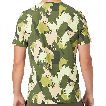 Hydrogen Brushed Camo Tech T-Shirt Green