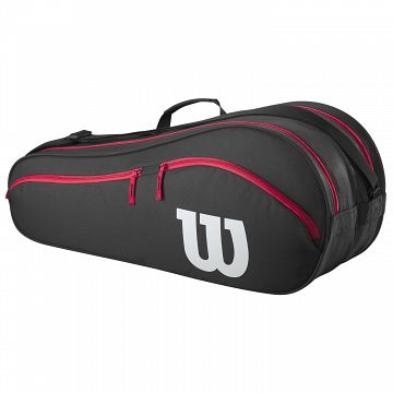 Wilson Advantage Racketbag 6R Black