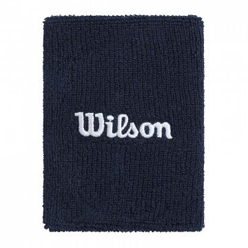 Wilson Wide Terry Wristbands Classic Navy