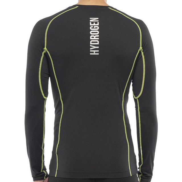 Hydrogen Essential Second Skin Longsleeve Black / Yellow