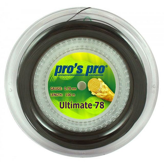 Pro's Pro Ultimate 78 Black - Rolka 100m