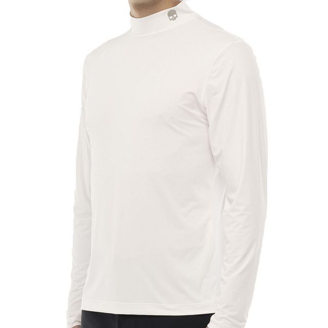 Hydrogen Basic Roll Neck White