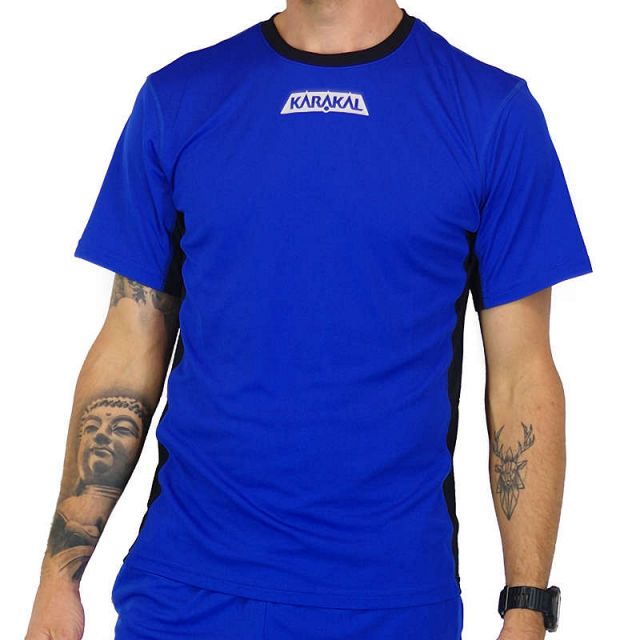 Karakal Pro Tour Tee Blue / Graphite