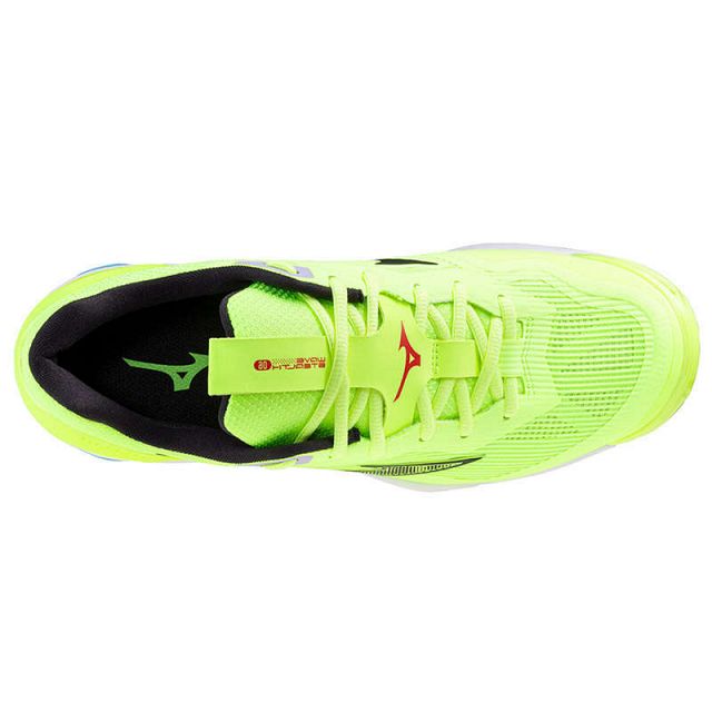 Mizuno Wave Stealth 6 Mizuno Neo Lime / Black / Splish Splash