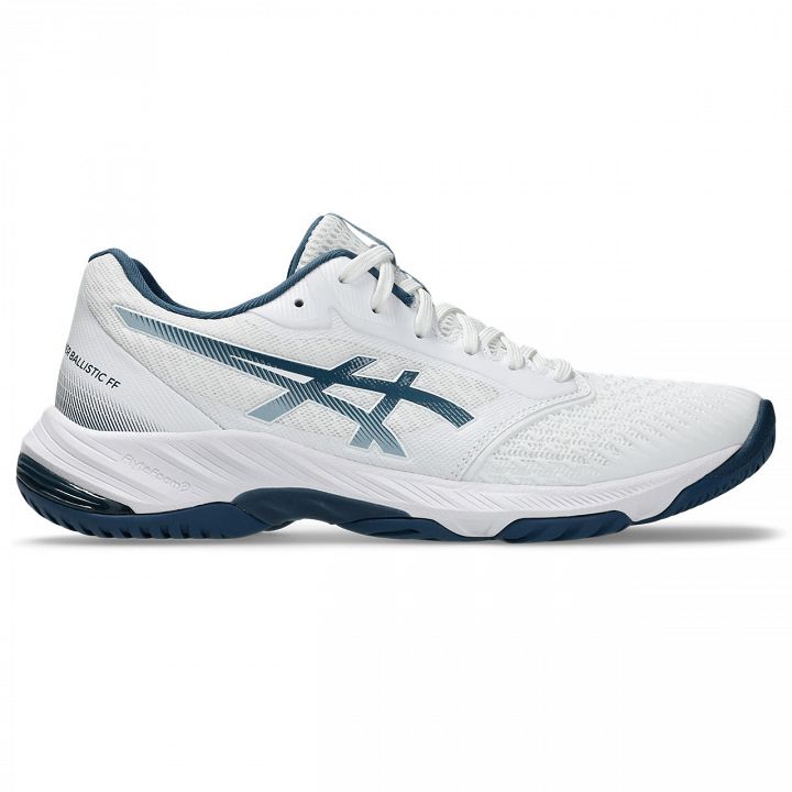 ASICS Netburner Ballistic FF 3 White / Vintage Indigo