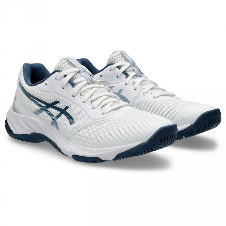 ASICS Netburner Ballistic FF 3 White / Vintage Indigo