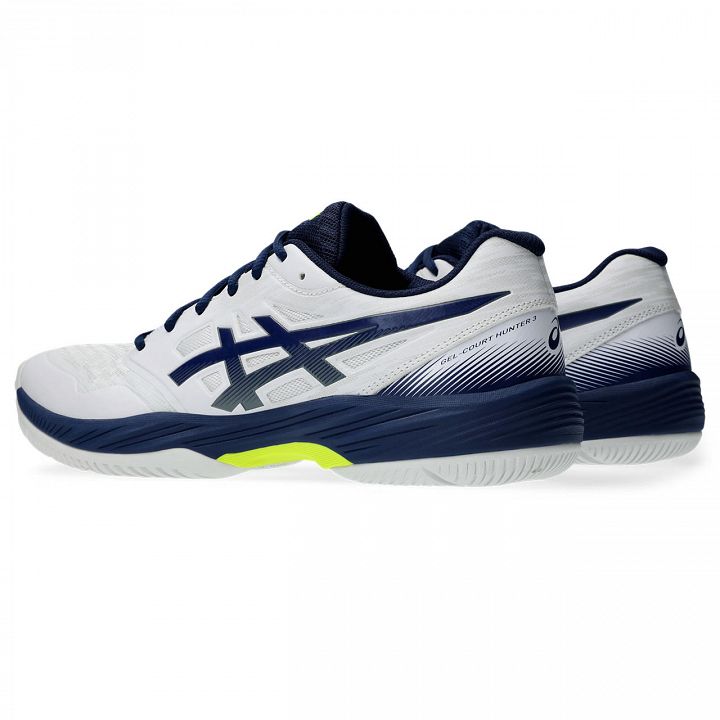 ASICS Gel-Court Hunter 3 White / Blue Expanse