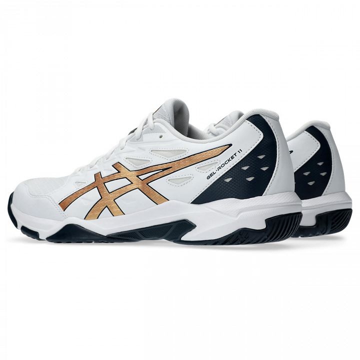 ASICS Gel-Rocket 11 White / Pure Gold