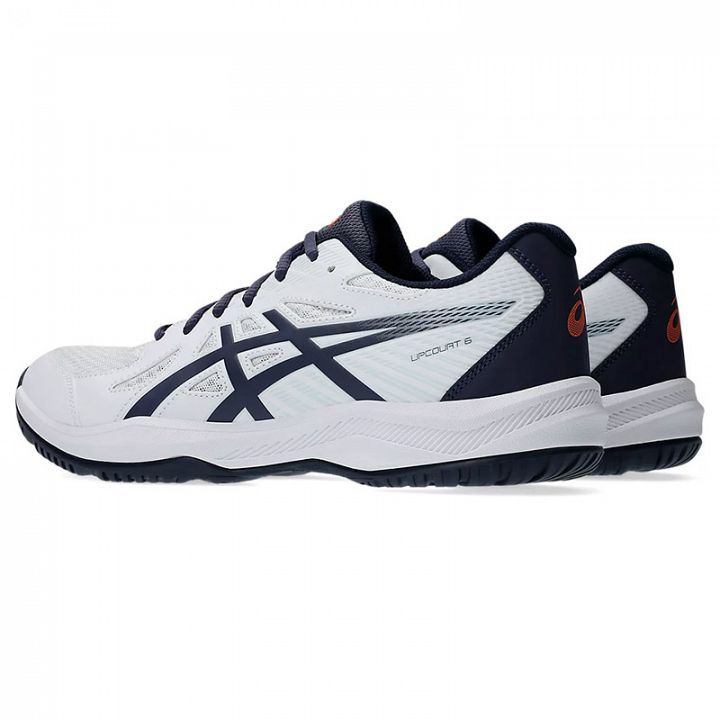 ASICS Upcourt 6 White / Indigo Fog