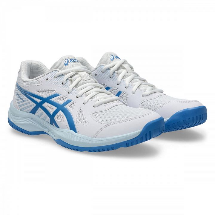 ASICS Upcourt 6 White / Blue Coast