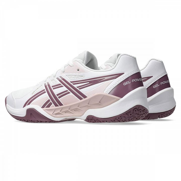 ASICS Gel-Powerbreak GS White / Dusty Mauve