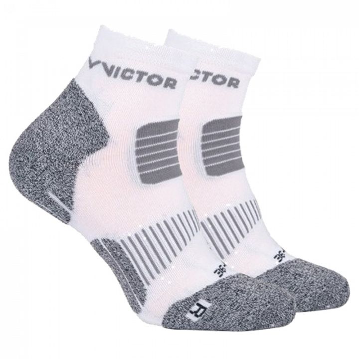 Victor SK-Ripple Socks 2P White / Gray