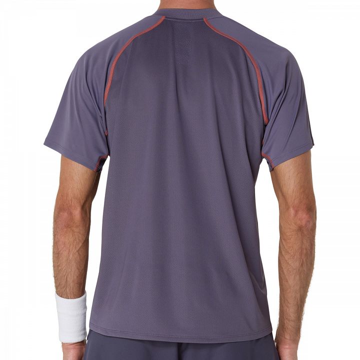 ASICS Match Actibreeze Polo Shirt Greyish Purple