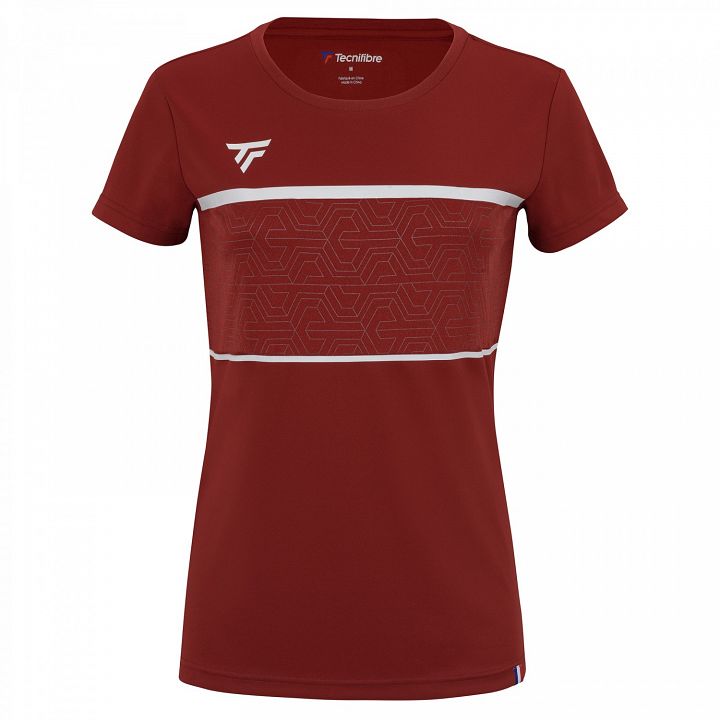 Tecnifibre Lady Team Tech Tee Cardinal