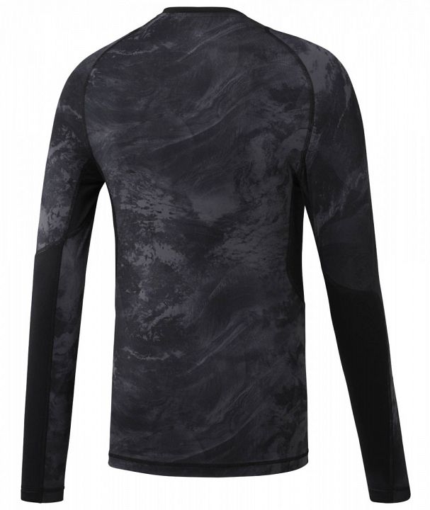 Reebok Combat Prime Long Sleeve RashGuard Black