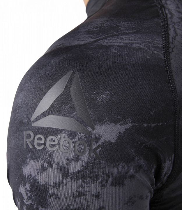 Reebok Combat Prime Long Sleeve RashGuard Black