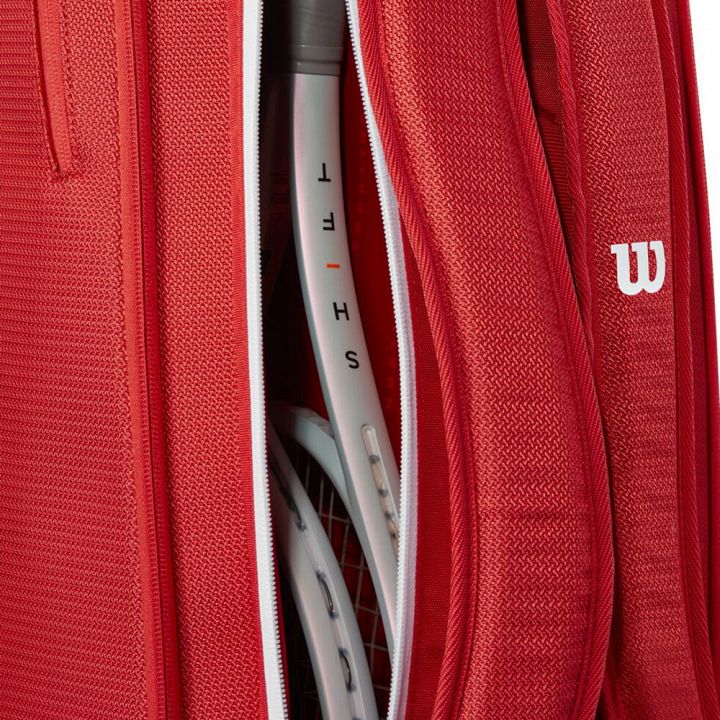 Wilson Super Tour Racketbag 6R Red