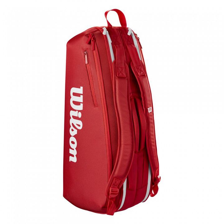 Wilson Super Tour Racketbag 6R Red