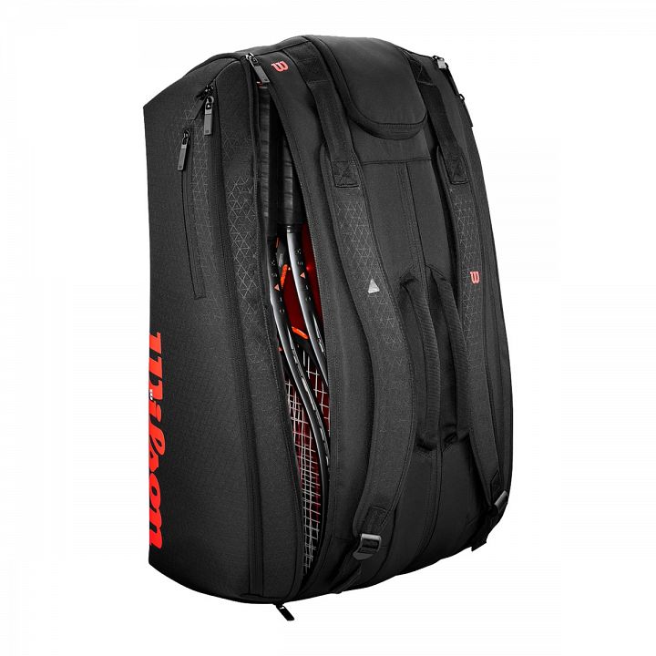 Wilson Clash V3 Super Tour Thermobag 15R Black / Infrared