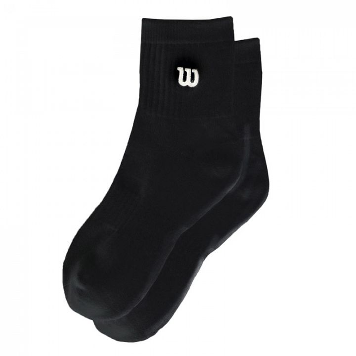 Wilson Quarter-Length Top Socks 1P Black