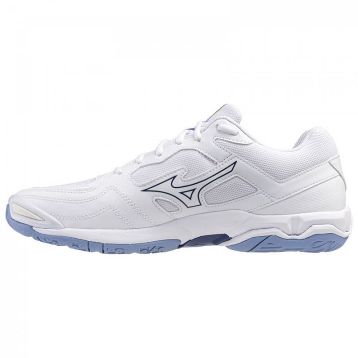 Mizuno Wave Phantom 3 White / Bellwether Blue / Bel Air Blu