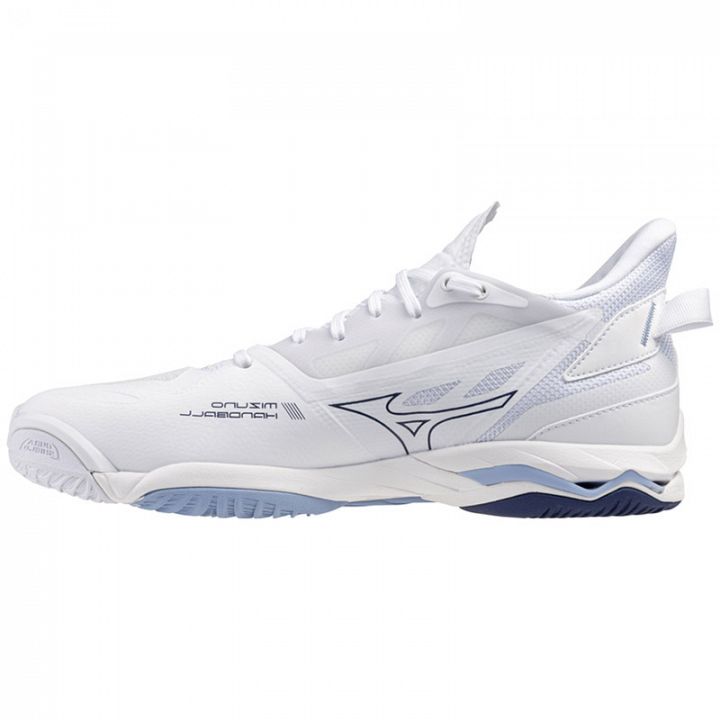 Mizuno Wave Mirage 5 White / Bellwether Blue / Bel Air Blu