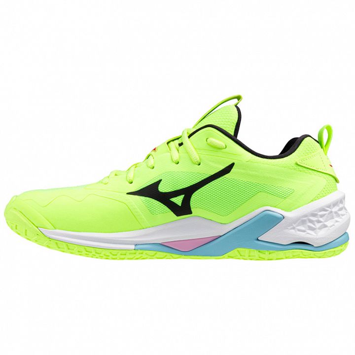 Mizuno Wave Stealth Neo 2 Mizuno Neo Lime / Black / Splish Splash