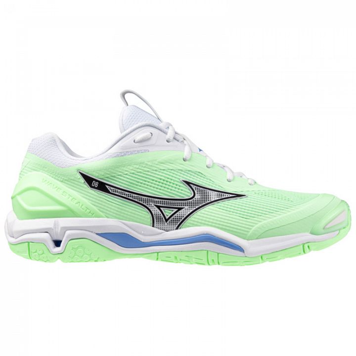 Mizuno Wave Stealth 6 Neo Mint / Black / Frontier Blue